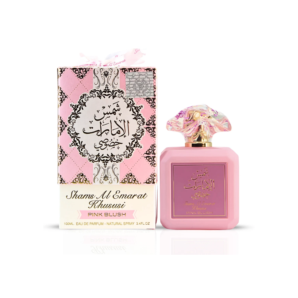 Ard Al Zaafran Shams Al Emarat Khususi Pink Blush - 3.4 fl oz