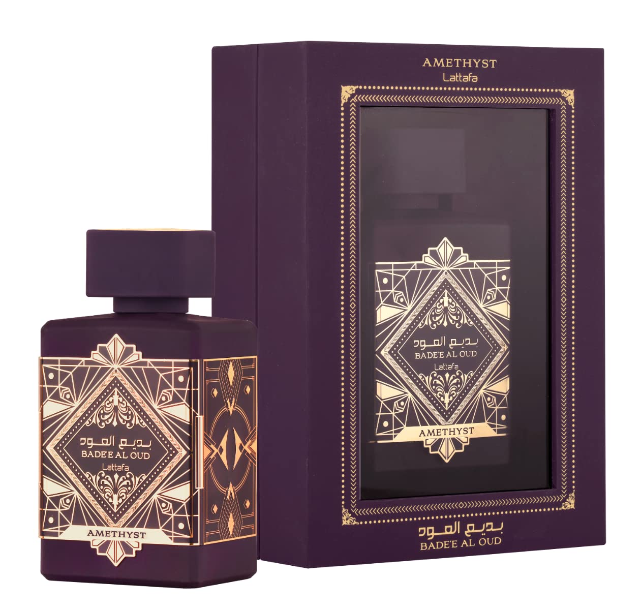 LATTAFA BADEE AL OUD - AMETHYST 3.4 FL OZ