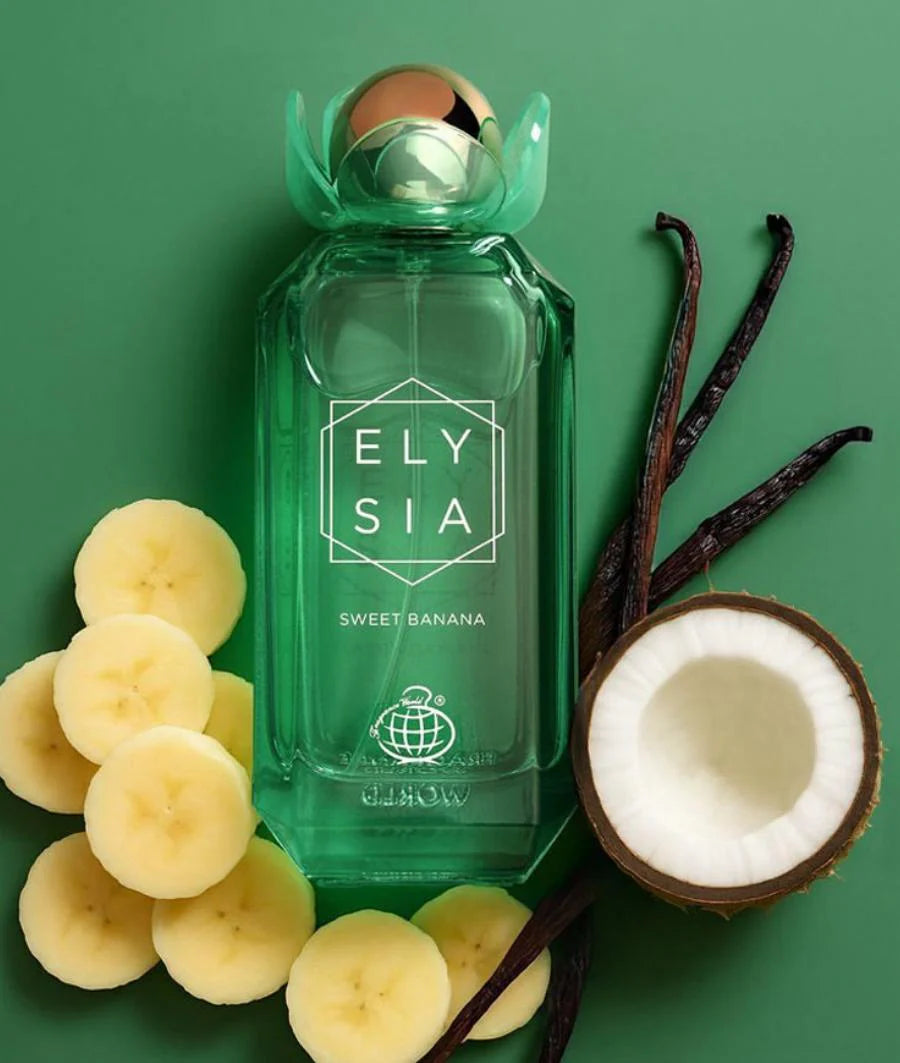 ELYSIA SWEET BANANA by FRAGRANCE WORLD 3.4 FLOZ
