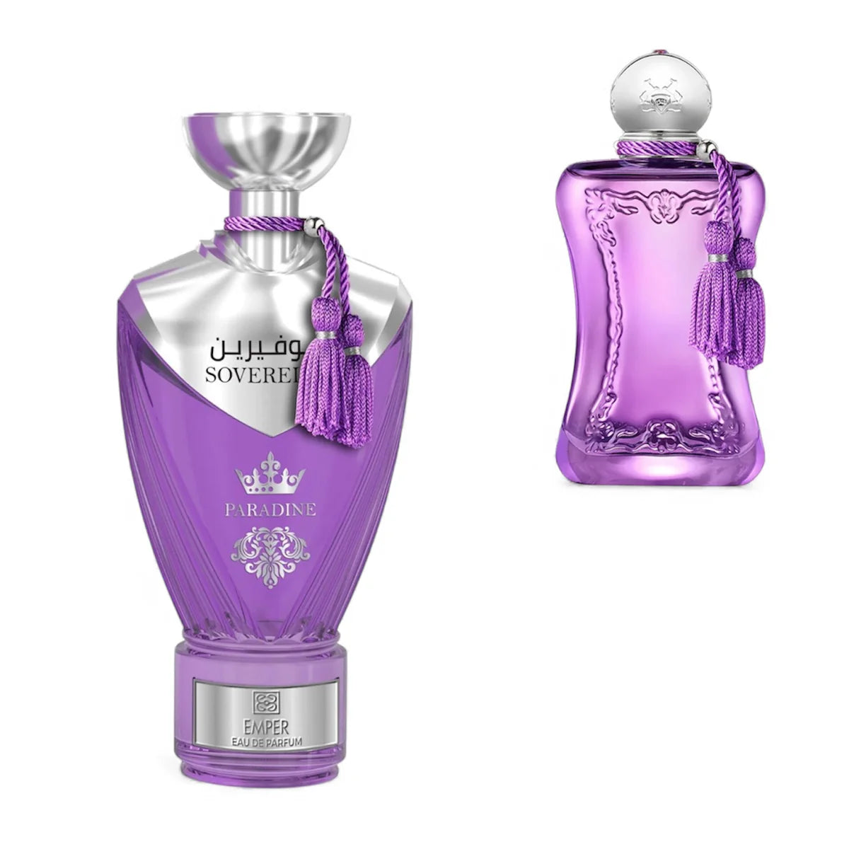 Emper Sovereign Paradine perfume bottle and packaging  3.4 fl oz