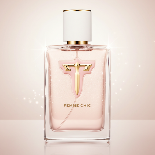 Territoire Femme Chic Eau de Parfum 3.4 fl oz - fruity floral fragrance bottle for women