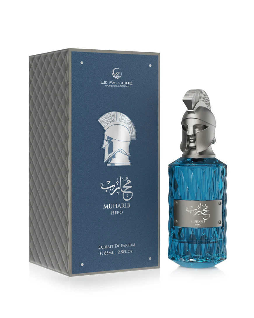 Le Falcone Muharib Hero Extrait de Parfum 85ml - luxury men's fragrance with vanilla and amber